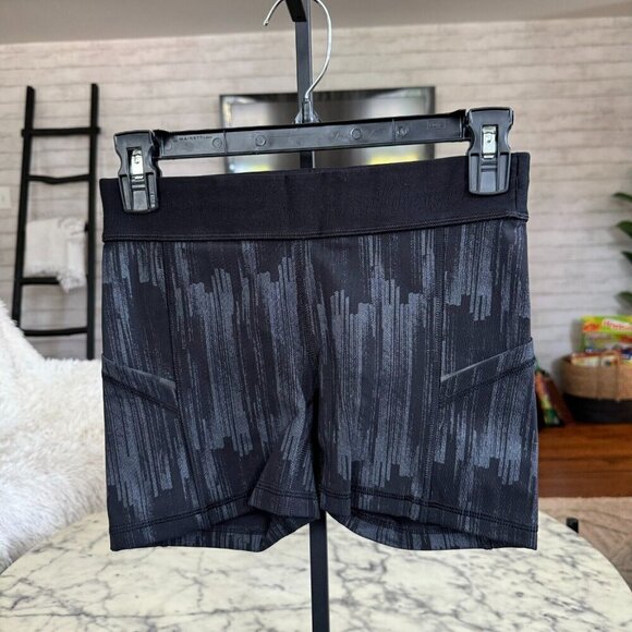 Lululemon What The Sport Short Full-On Luxtreme Scratch Match Black Multi Size 4 - Picture 4 of 8